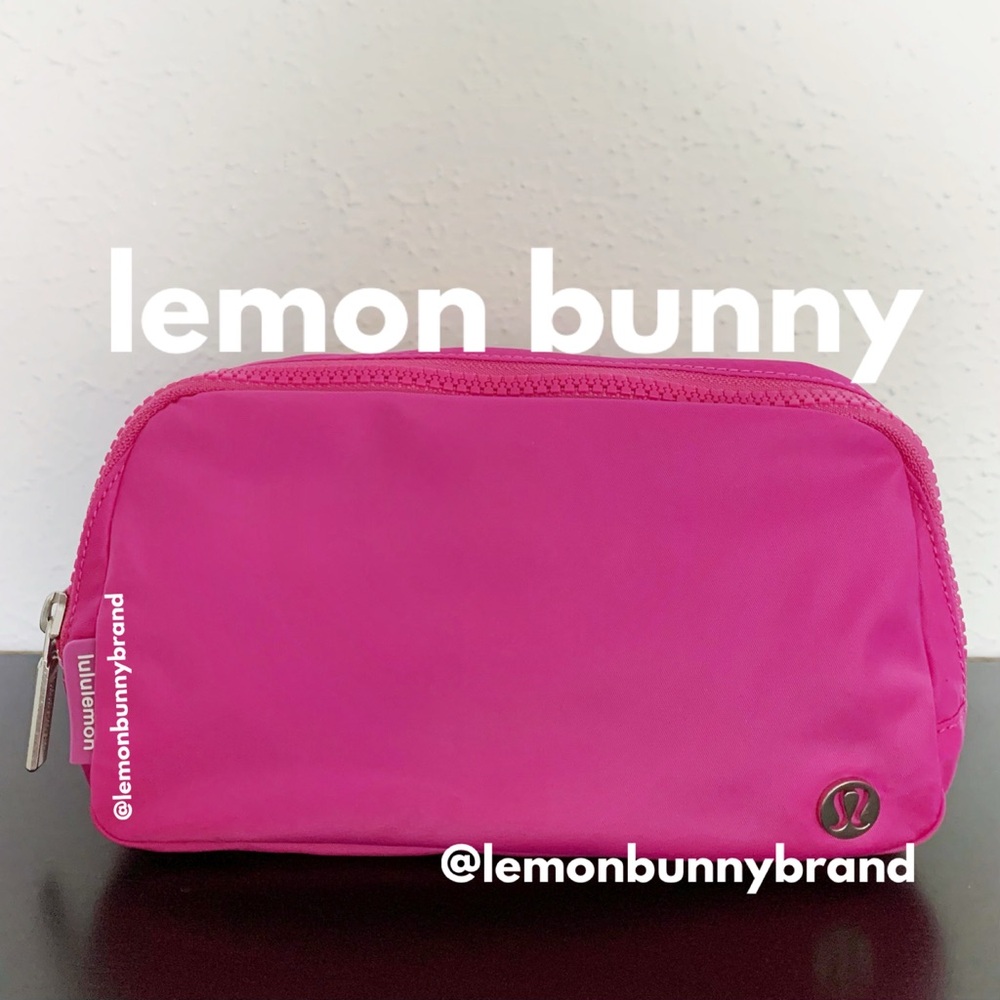 lululemon Everywhere Belt Bag Sonic Pink (Barbie Pink Hot Pink) 1L Brand New NWT
